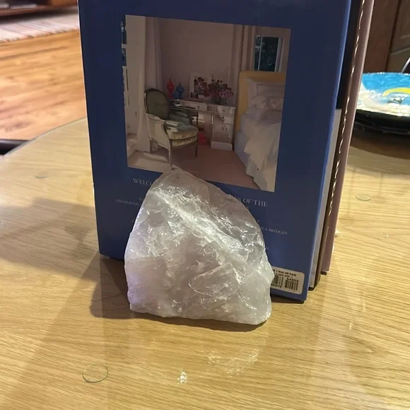 Beautiful Pink Quartz Bookends